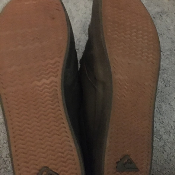 Quicksilver Black Leather Midtop - Picture 5 of 5